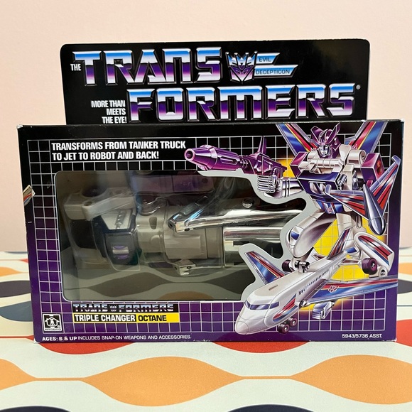 Transformers Other - Transformers G1 Octane REISSUE